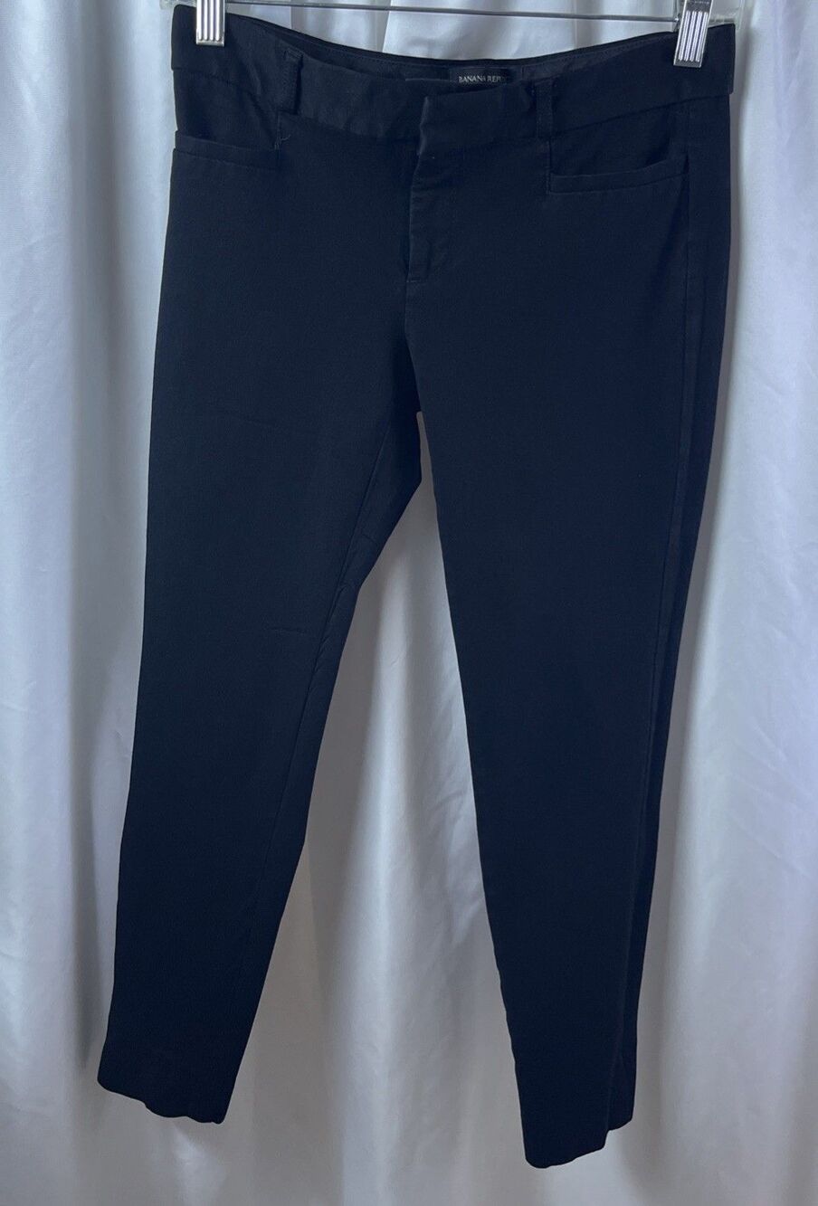 Banana Republic Sloan Fit Women’s Black Pants Size 0 Officecore Whimsigoth